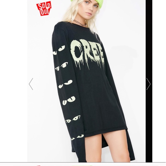 Dolls kill creep top - Picture 2 of 8